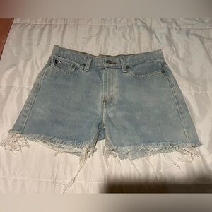 Ralph Lauren Polo Cut Off Jean Shorts